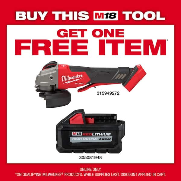 M18 FUEL 18V Lithium-Ion Brushless Cordless 1/4 in. Braking Die Grinder Slide Switch (Tool-Only)