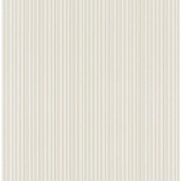 CASA MIA Vertical Texture Beige Paper Non Pasted Strippable Wallpaper Roll (Cover 56.05 sq. ft.)
