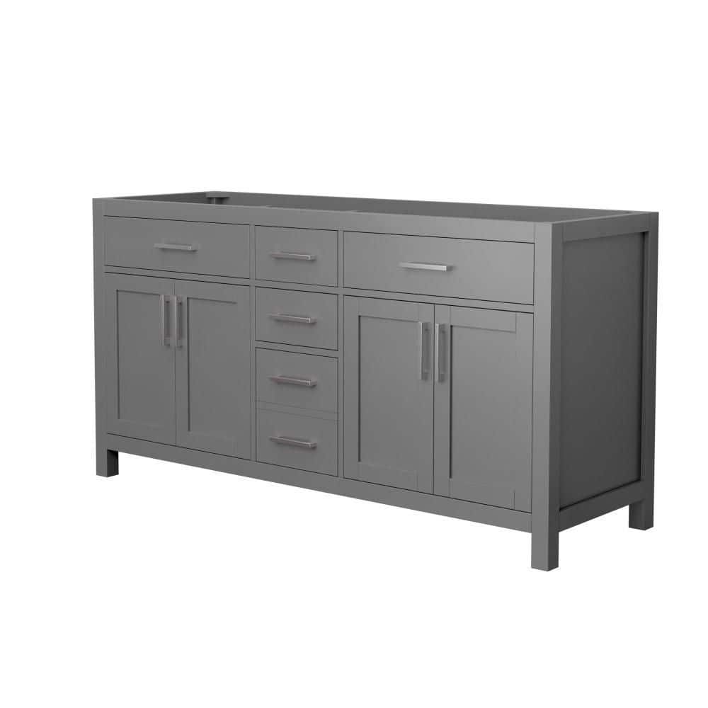 Beckett 65 in. Bath Vanity Cabinet without Top in Dark Gray price history on PriceWatchPro