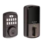 Kwikset Aura Venetian Bronze Single Cylinder Electronic Bluetooth