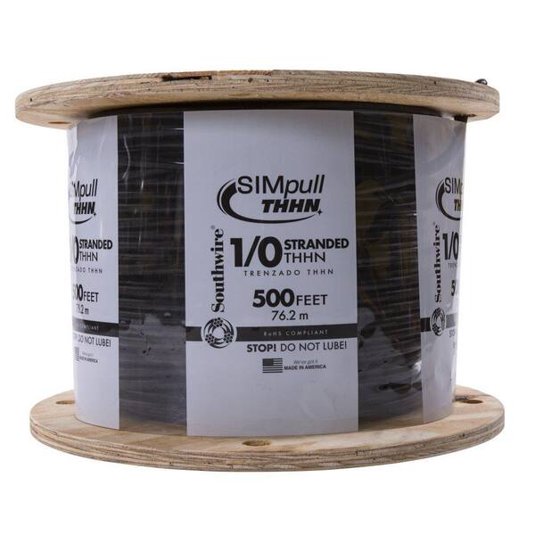 10AWG Stranded THHN Wire Copper White – 2500ft Reel