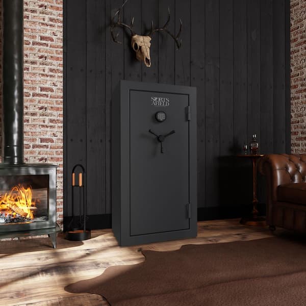 Sports Afield 26-Gun Fireproof Long Gun Safe with Electronic Lock