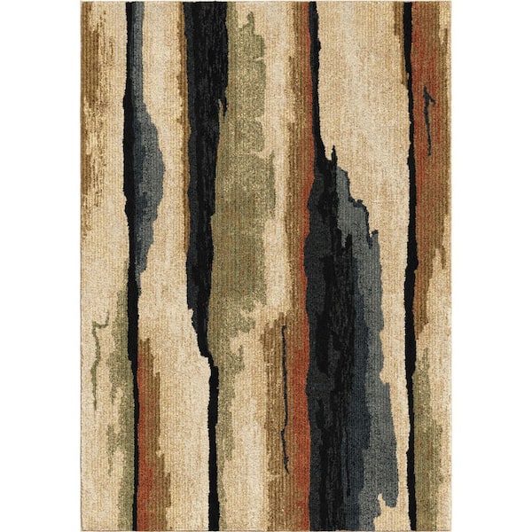 Next Generation Rock Cliff 5 ft. x 8 ft. Sunshine Area Rug