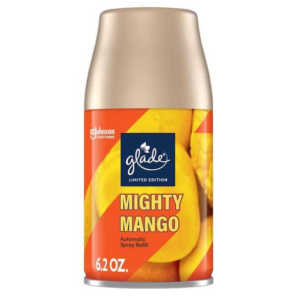 Glade 6.2 oz. Mighty Mango Spray Automatic Air Freshener Refill
