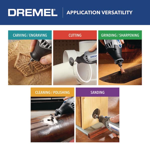  Dremel 225 Flex Shaft Rotary Tool Attachment with Comfort Grip  and 220-01 Drill Press Rotary Tool Workstation Stand with Wrench - Ideal  for Detail Metal Engraving, Wood Carving, and Jewelry Polishing 