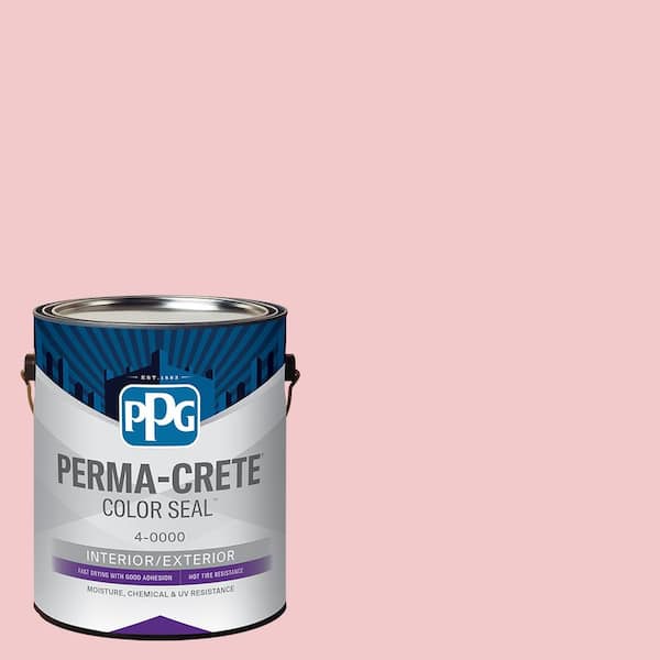 Perma-Crete Color Seal 1 gal. PPG1186-2 Pinky Swear Satin Interior/Exterior Concrete Stain