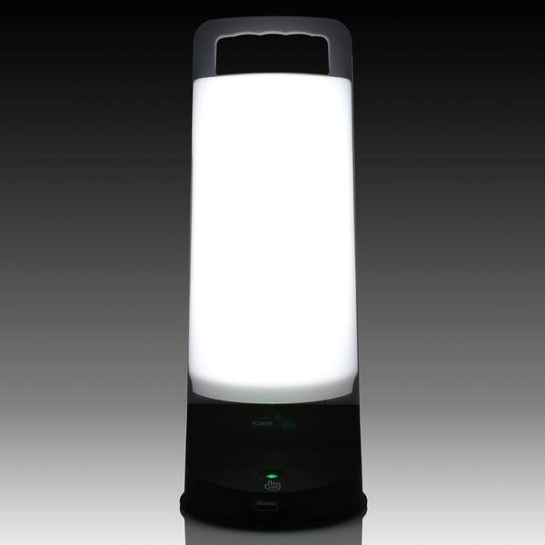 NATURE POWER - ECO Solar Powered LED Lantern with Lithium-Ion Battery USB Charger