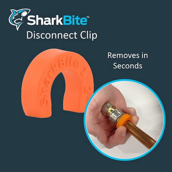 Reviews for SharkBite 3/4 Push-to-Connect Disconnect Clip Pg
