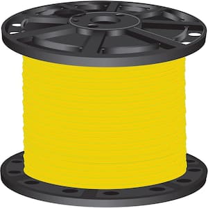 1,000 ft. 6 Yellow Stranded CU SIMpull THHN Wire