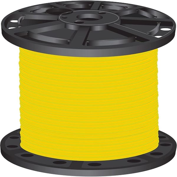 Southwire 1,000 ft. 6 Yellow Stranded CU SIMpull THHN Wire