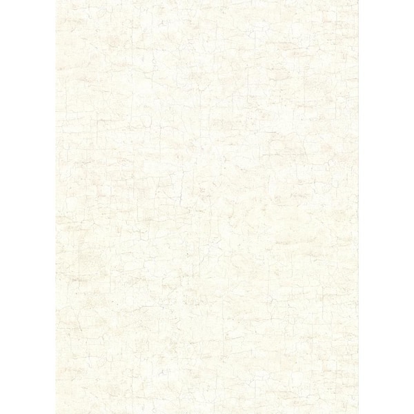 Warner Pembroke Cream Faux Plaster Cream Wallpaper Sample