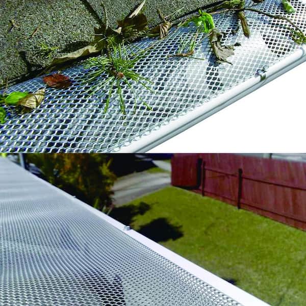 gasa grue 「weather side」 羽織コート E-Z-Ziptight Powder Coated Steel Mesh Gutter Guards (for 6