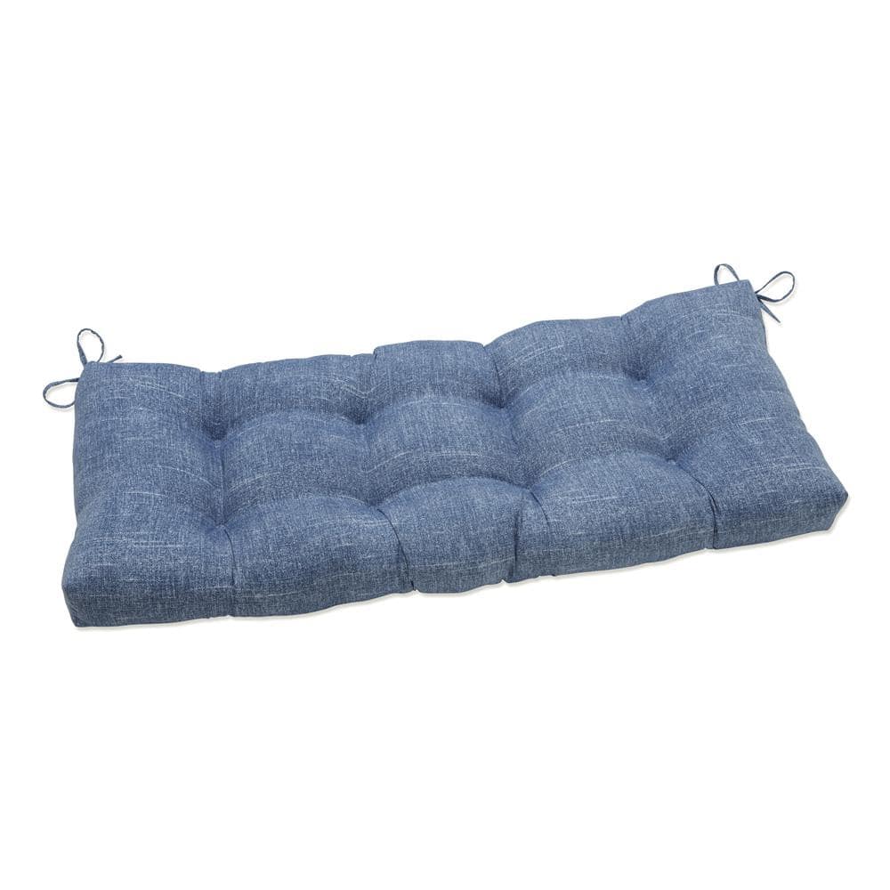 Reviews for Pillow Perfect Solid Rectangular Outdoor Bench Cushion in