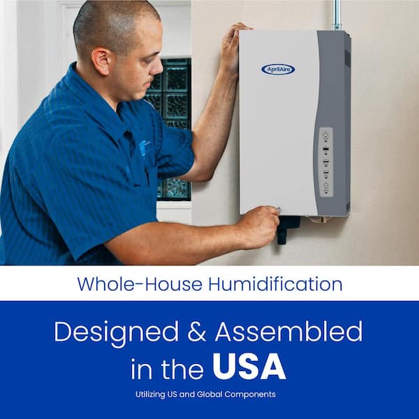 AprilAire Model 800 for up to 10,300 Whole-House Steam Humidifier  for Arid Climates and Special Humidity Needs 800