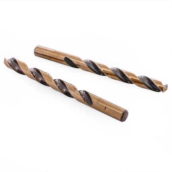 STARK USA 1/16 in. - 1/2 in. Titanium 135-Degree Split Jobber Length Black and Gold Industrial Drill Bit (29-Pieces)
