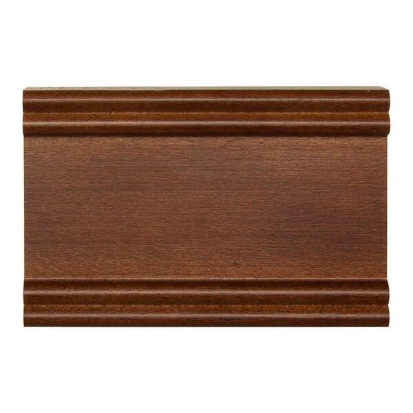 Simply Woodmark 4 X 2 1 2 In Cabinet Door Sample In Nutmeg 95322 The Home Depot