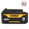 20V MAX Premium Lithium-Ion 3.0Ah Battery Pack