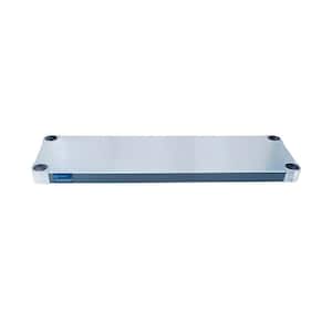 Additional Galvanized Steel Undershelf for 14 in. x 60 in. Kitchen Prep Table Adjustable Galvanized Steel Undershelf