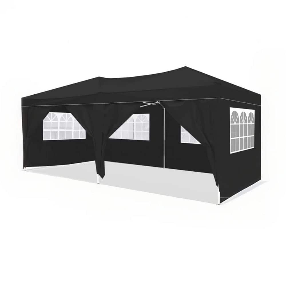 ESILOO 10 ft. x 20 ft. Pop Up Canopy Tent with Removable