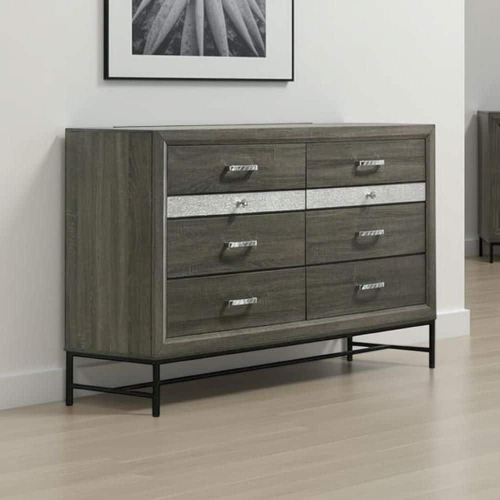 slim fit dress slacks Bush Home Atria 6 Drawer Dresser main image 0