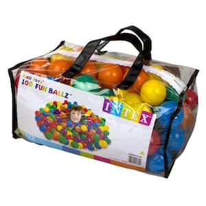 100-Pack Small Plastic Multi-Colored Fun Ballz for A Ball Pit (2-Pack)