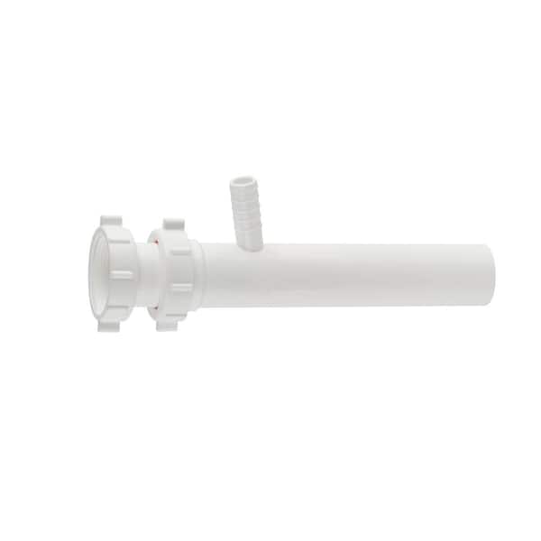 Everbilt 1-1/2 in. x 8 Trap Strainer Tailpce 1/2 Branch Plastic