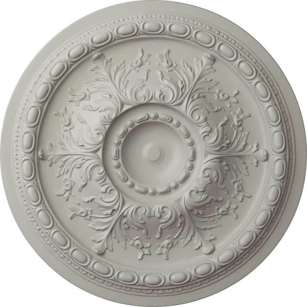28 in. x 2-3/4 in. Stockport Urethane Ceiling Medallion (Fits Canopies up to 6-1/4 in.), Pot of Cream price history on PriceWatchPro