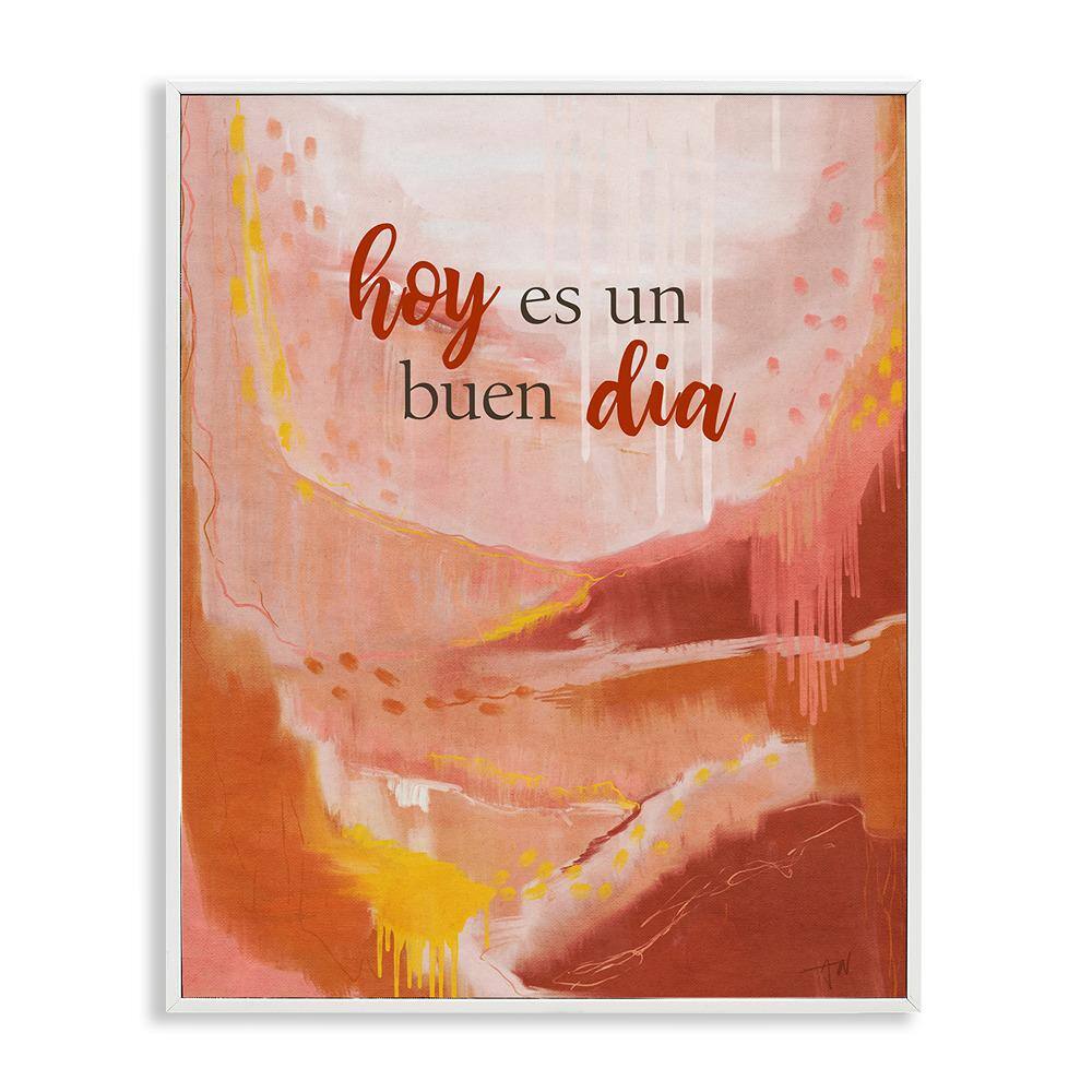Today's a Good Day by Angel Nicole White Framed Typography Giclee Art Print 14 in. x 11 in. price history on PriceWatchPro