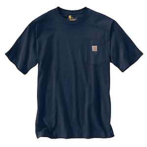 Carhartt Men's Regular Large Port Cotton Short-Sleeve T-Shirt K87