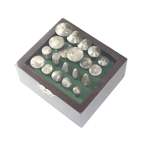 Sintered Diamond Engraving Burr Rotary Tool Diamond Bit Set of 20 for Engraving/Etching Stone and Concrete