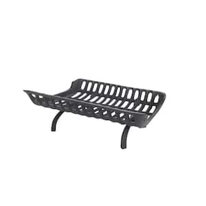 24 in. Cast Iron Fireplace Grate with 2.5 in. Legs