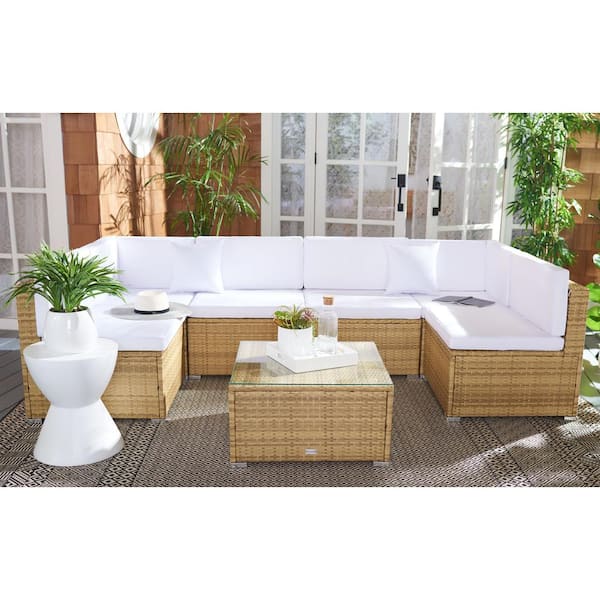 Gardenline rattan corner discount sofa