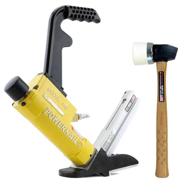 15.5-Gauge Pneumatic Hardwood Flooring Power Stapler