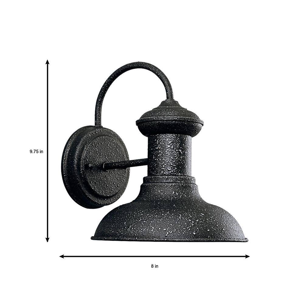 Silver Dimmable Lantern Sconce with Direct Wired Electric