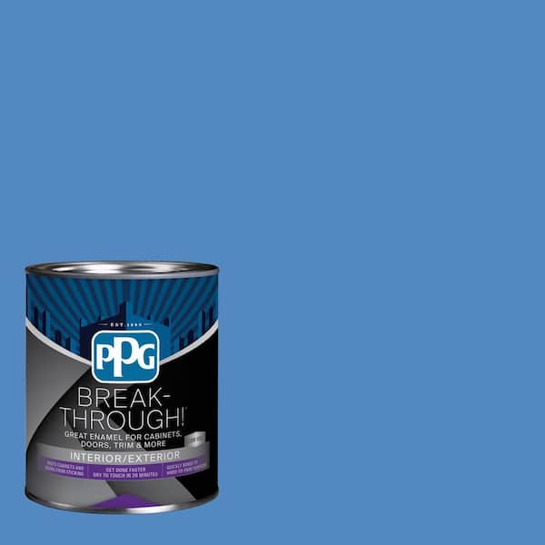 1 qt. PPG1244-5 Blueberry Popover Satin Door, Trim & Cabinet Paint