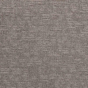Corry Sound  - Winter Haven - Gray 38 oz. Polyester Pattern Installed Carpet