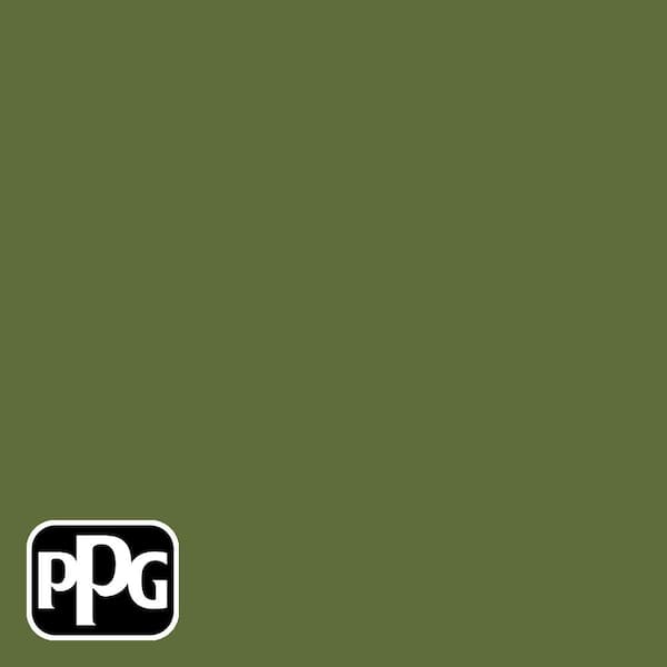 Break-Through! 1 gal. PPG1121-7 Globe Artichoke Semi-Gloss Door, Trim and Cabinet Paint Low VOC