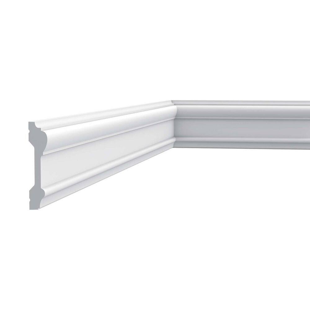 1-1/8 in. D x 3-5/8 in. W x 78-3/4 in. L . Primed White Plain Polyurethane Panel Moulding (10-Pack) price history on PriceWatchPro