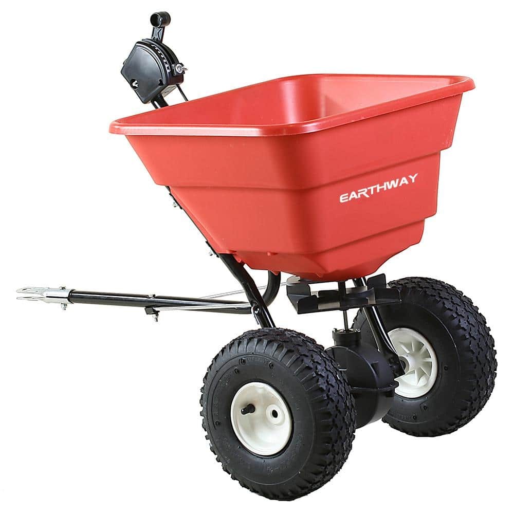 EARTHWAY Estate Towable Spreader with 10 in. Pneumatic Tires 2050TP ...