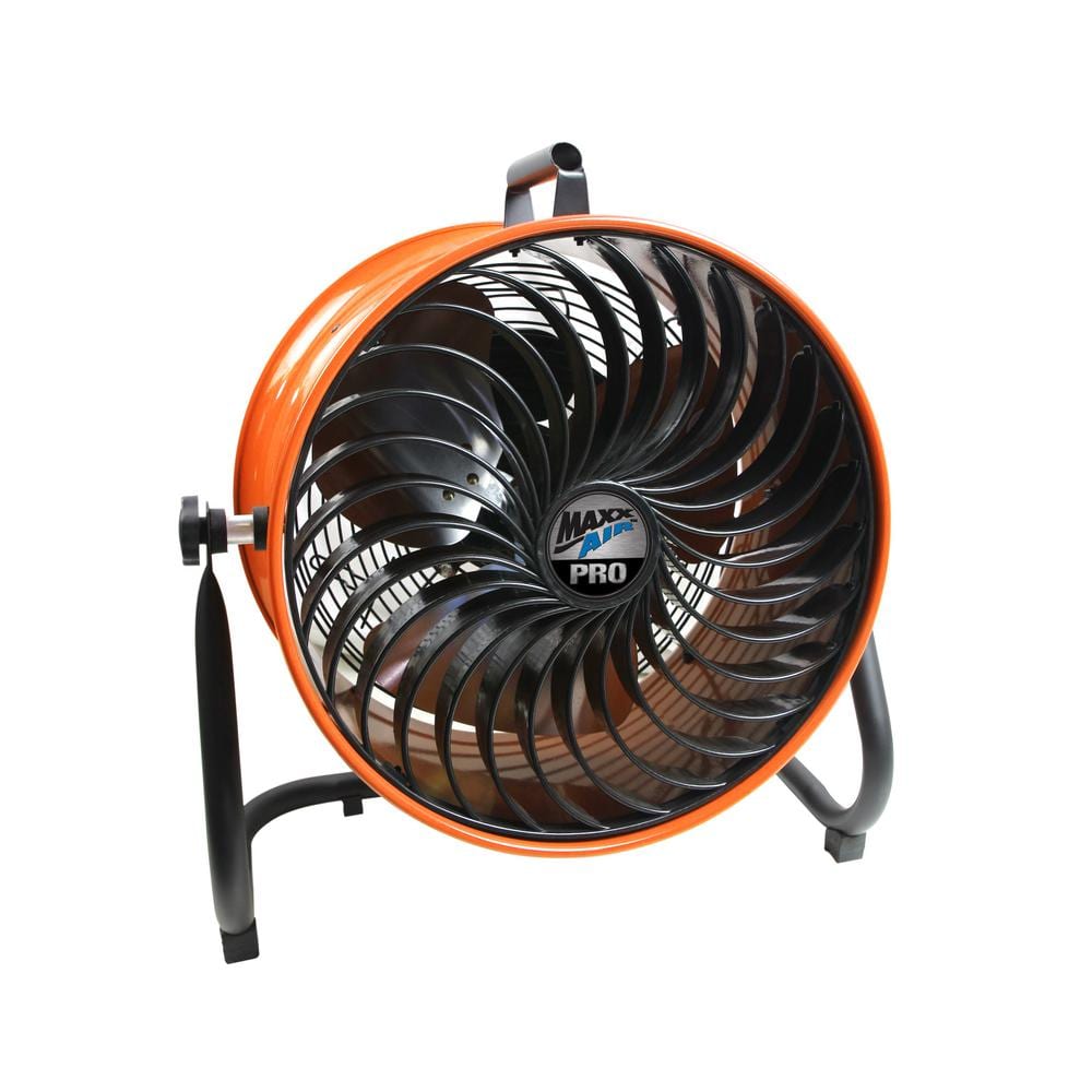 Maxx Air 16 In Turbo Floor Fan Hvff16orgpro The Home Depot