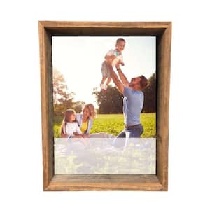 Victoria 8 in. W. x 8 in. Weathered Gray Picture Frame