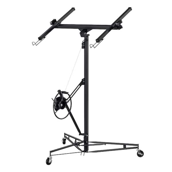 maocao hoom 11 ft. Lift Drywall Panel Hoist Jack for Ceiling - Black 1/4 in. x 11 ft.