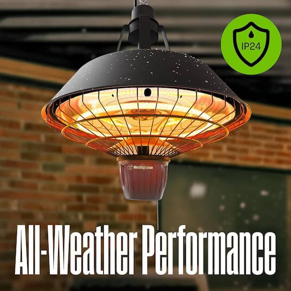 Westinghouse 1500-Watt Infrared Hanging Electric Outdoor Heater WES31-1520C