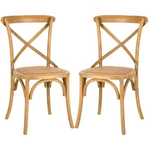 Franklin Light Brown Dining Chair (Set of 2)