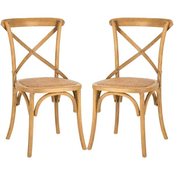 Franklin Light Brown Dining Chair (Set of 2)