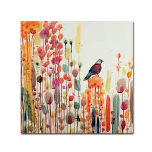 18 in. x 18 in. "Joie De Vivre Carre" by Sylvie Demers Printed Canvas Wall Art