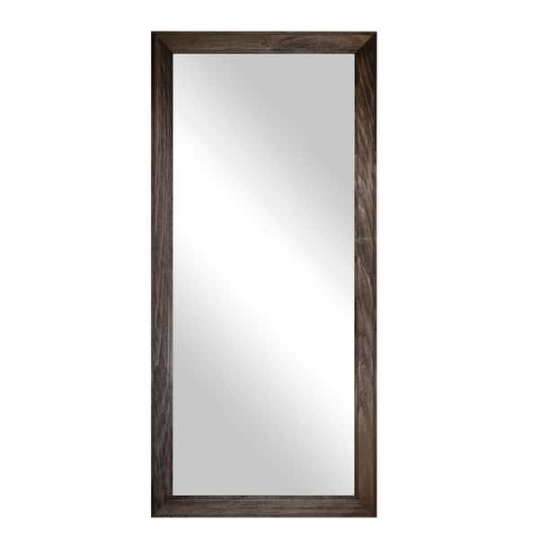 Rayne Heritage (33 in. W x 68 in. H) Honey Hardwood Poplar Floor Mirror
