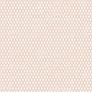 Geometric Double Links Cranberry Matte Finish Non-Woven Non-Pasted Wallpaper Roll