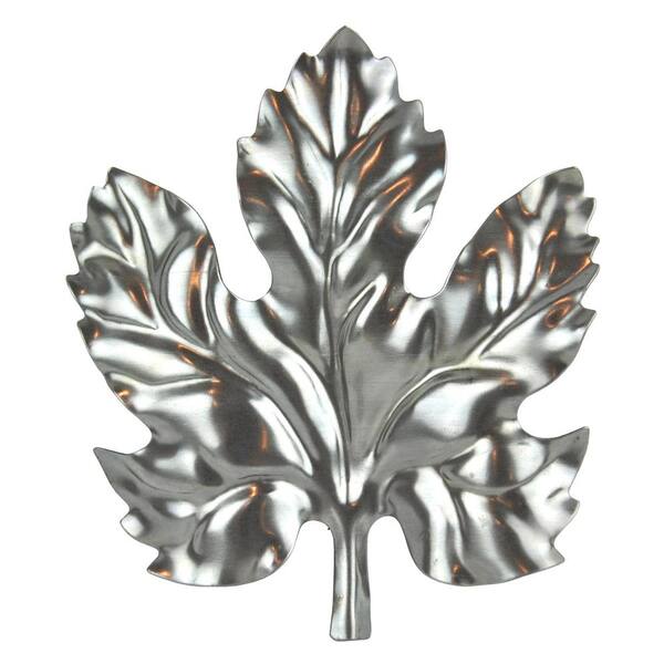arteferro 4-1/8 in. x 3-3/4 in. x 0.0197 in. Raw Medium Maple Leaf Stamped