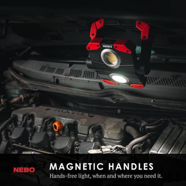 NEBO Omni 2000 Lumens Rechargable Battery LED Utiliy Flashlight
